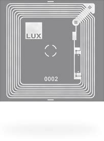 HF & NFC Inlay 45 × 42 mm 